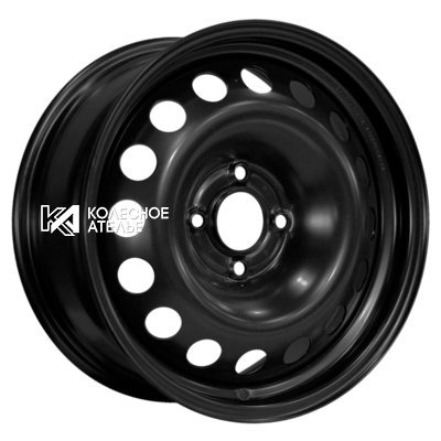 Magnetto 16019 AM Black 6x16/4x100 D60.1 ET37  