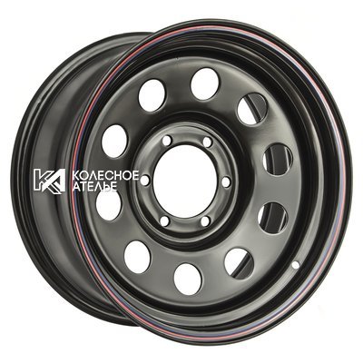 Off-Road Wheels Ниссан Навара D40 3.0TD Черный 8x17/6x114.3 D66 ET0  