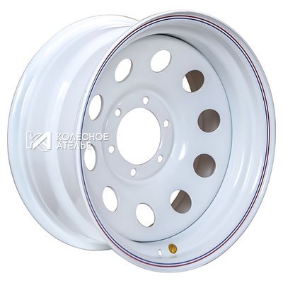 Off-Road Wheels Тойота Ниссан Белый 8x17/6x139.7 D110 ET0  