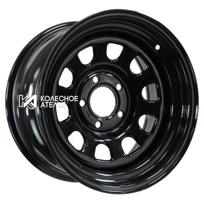 ZEPP 4x4 Land Rover Discovery 2, VW Amarok Semicircle Gloss Black 8x16/5x120 D75 ET0  