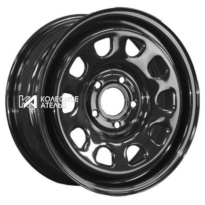 ZEPP 4x4 Nissan Qashqai/ X-Trail/ Toyota Rav4 Semicircle Gloss Black 6.5x16/5x114.3 D66.1 ET40  