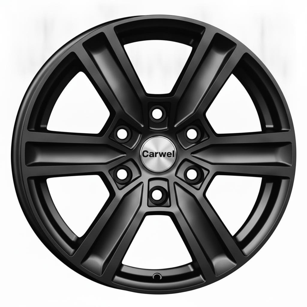 Carwel Пирос 222 BK 7.5x17/6x139.7 D106.1 ET25  