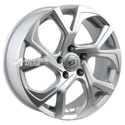 RST R087 (Coolray) Silver 6.5x17/5x114.3 D54.1 ET45  