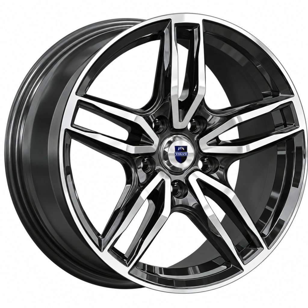 K&K Бартон алмаз черный 8x17/5x120 D72.6 ET43  