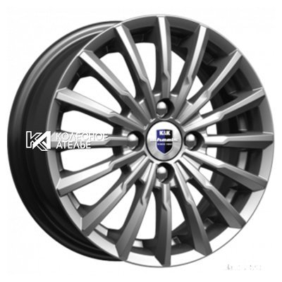 K&K Акцент (КС641) Дарк платинум 5.5x14/4x100 D67.1 ET45  