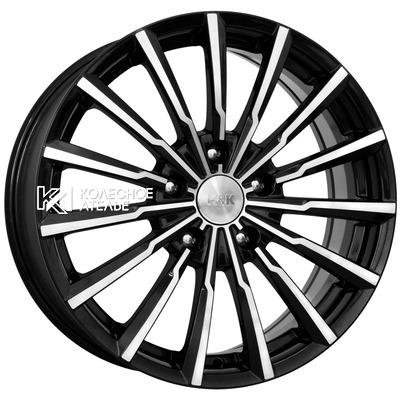 K&K Акцент (КС641) Алмаз черный 5.5x14/4x98 D58.5 ET40  
