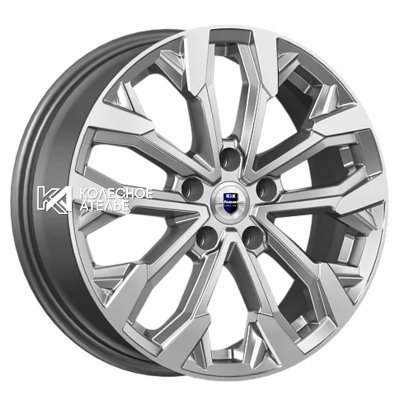 K&K Морейн (КС1046) Дарк платинум 6.5x17/5x108 D60.1 ET33  