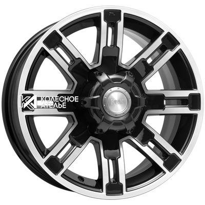 K&K Полюс (КС609M) Алмаз черный 7.5x16/6x139.7 D108.1 ET30  