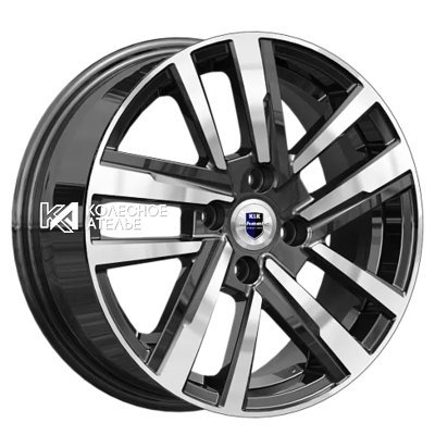 K&K Хант (КС1034) Алмаз черный 6x15/4x98 D58.5 ET30  